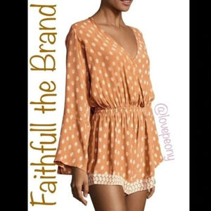 NWT Faithful the Brand Sublime Playsuit Florence